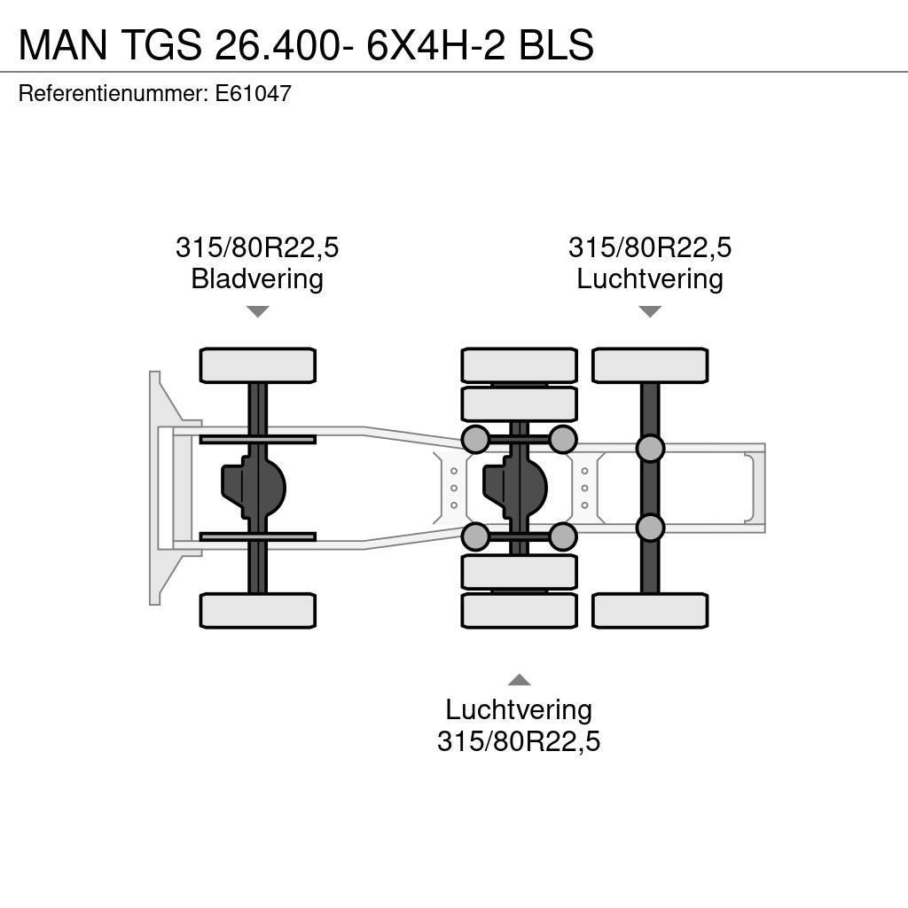 MAN TGS 26.400- 6X4H-2 BLS Trekkers