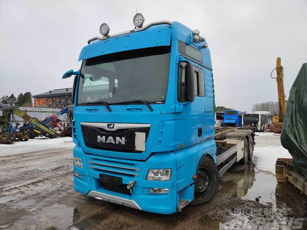 MAN TGX 28.540 FOR PARTS / ENGINE DEFECT / 12TX3021 OD Chassis en ophanging