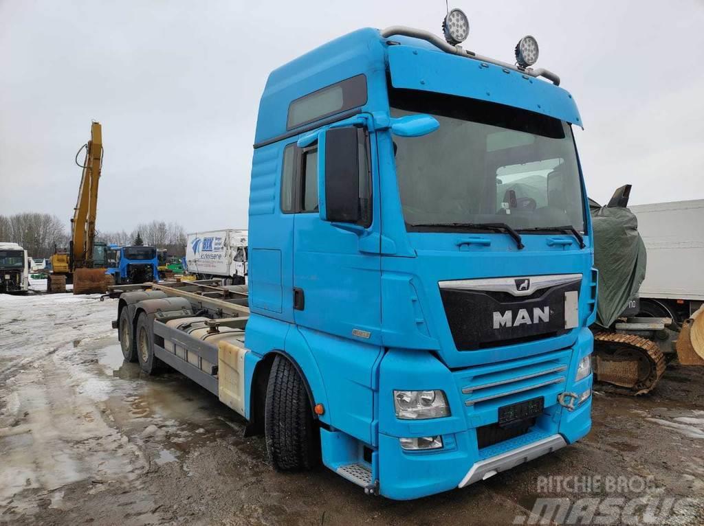 MAN TGX 28.540 FOR PARTS / ENGINE DEFECT / 12TX3021 OD Chassis en ophanging