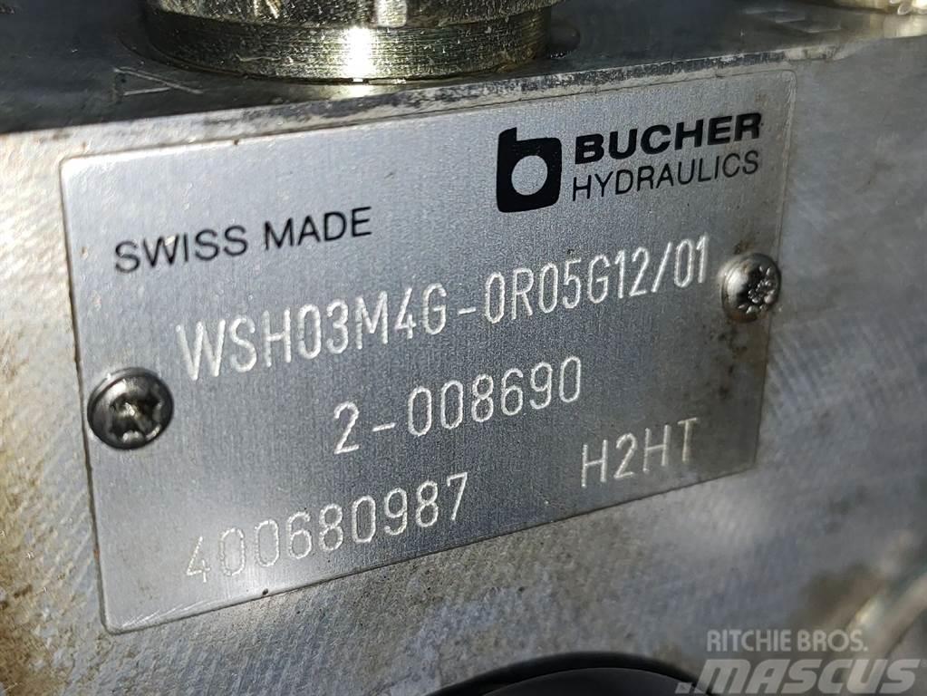 Bucher CITYCAT5000-Bucher Hydraulics WSH03M4G-Valve Hydraulics