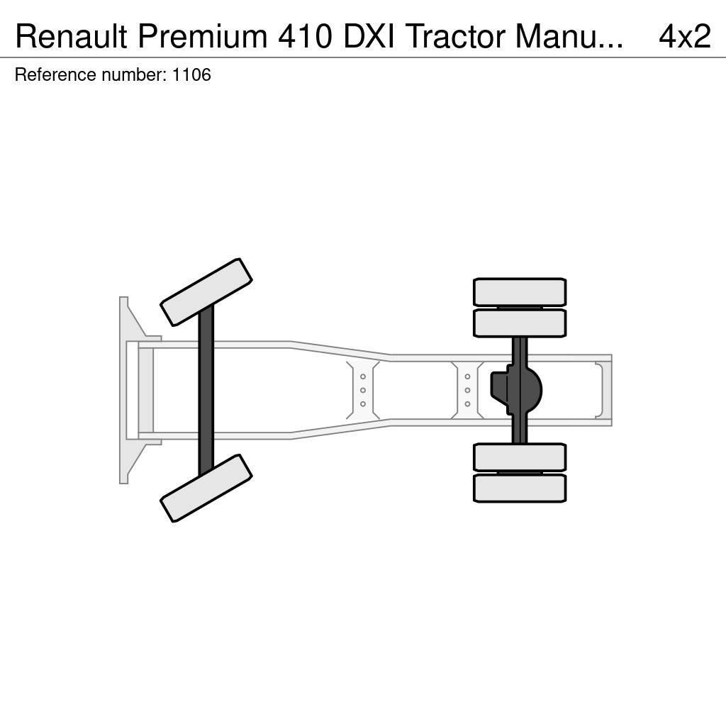 Renault Premium 410 DXI Tractor Manuel Gearbox Hydraulic I Trekkers