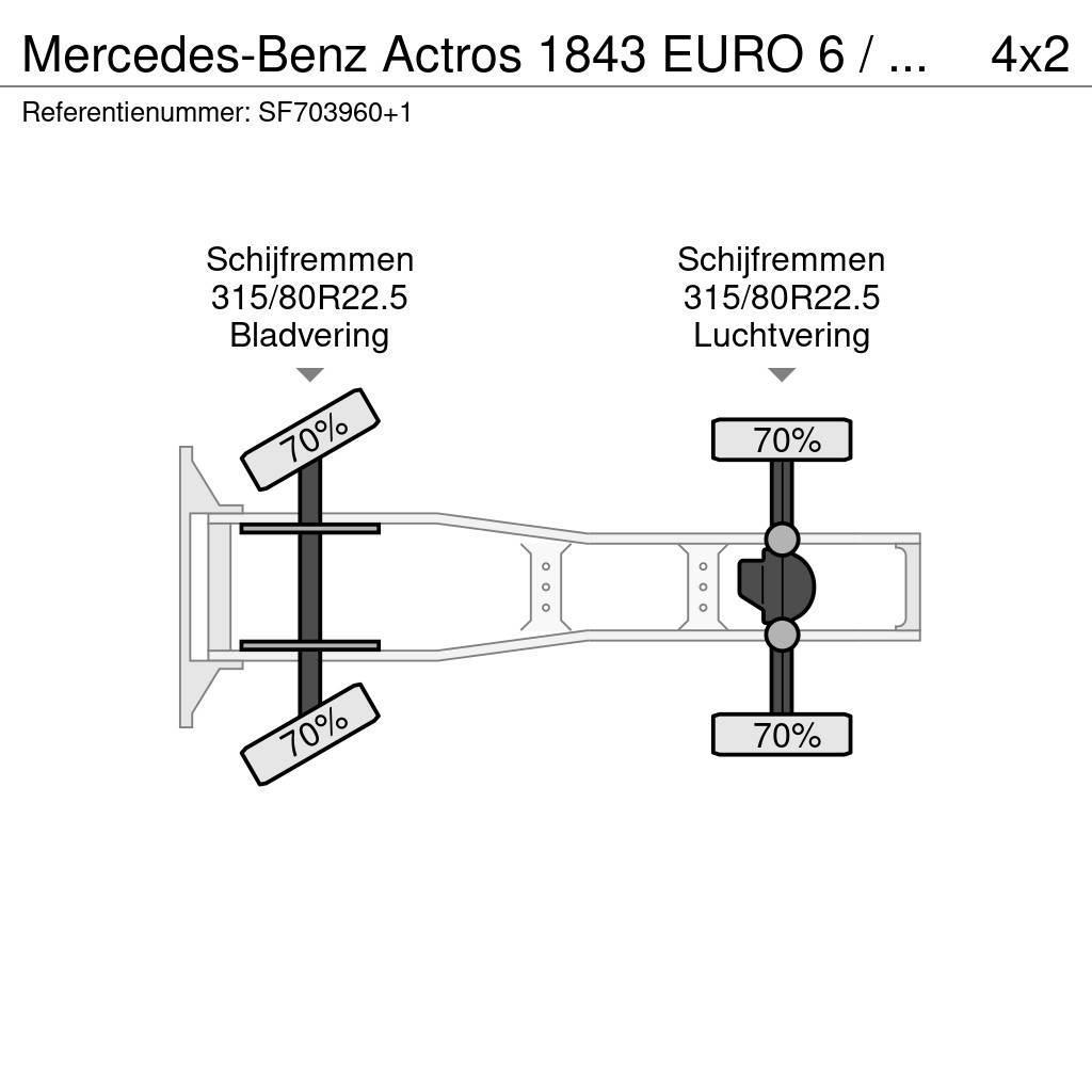 Mercedes-Benz Actros 1843 EURO 6 / PTO Trekkers