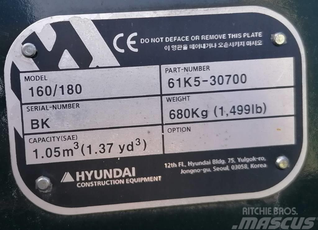 Hyundai 1.05m3_HX180 Bakken