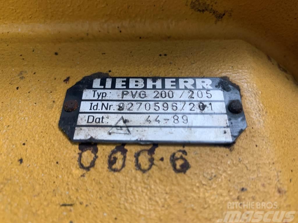 Liebherr L 541 - PVG200/ 205 - Transmission/Getriebe Transmissie