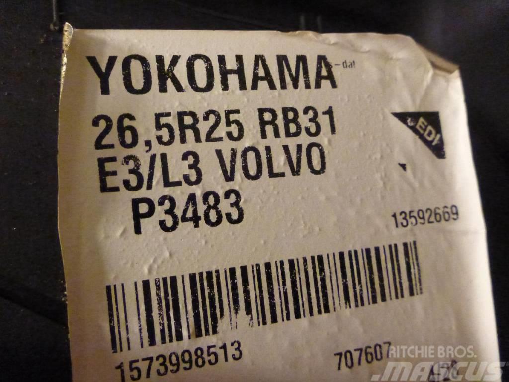 Yokohama Däck 26,5 R25 RB31 Banden, wielen en velgen