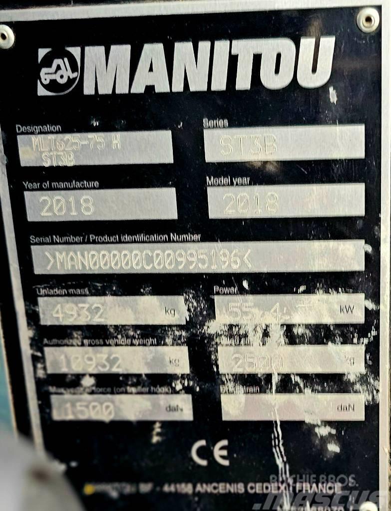 Manitou MLT 625 -75H  CLASSIC Verreikers