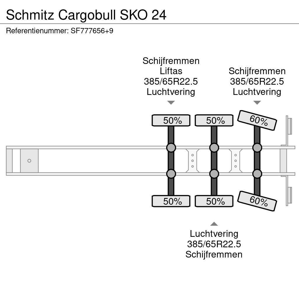 Schmitz Cargobull SKO 24 Gesloten opleggers