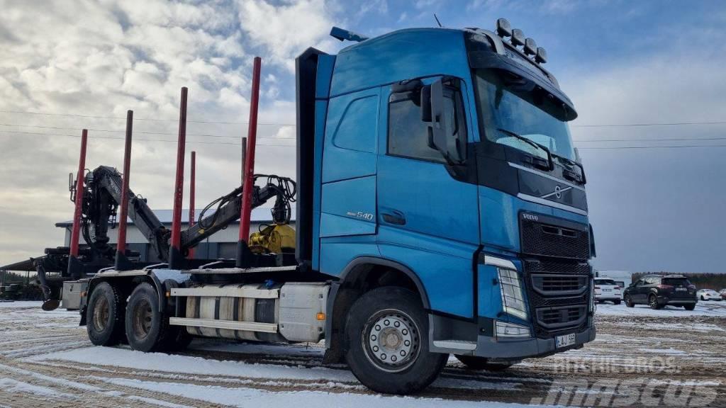 Volvo FH 540 6x4 Hout-Bakwagens