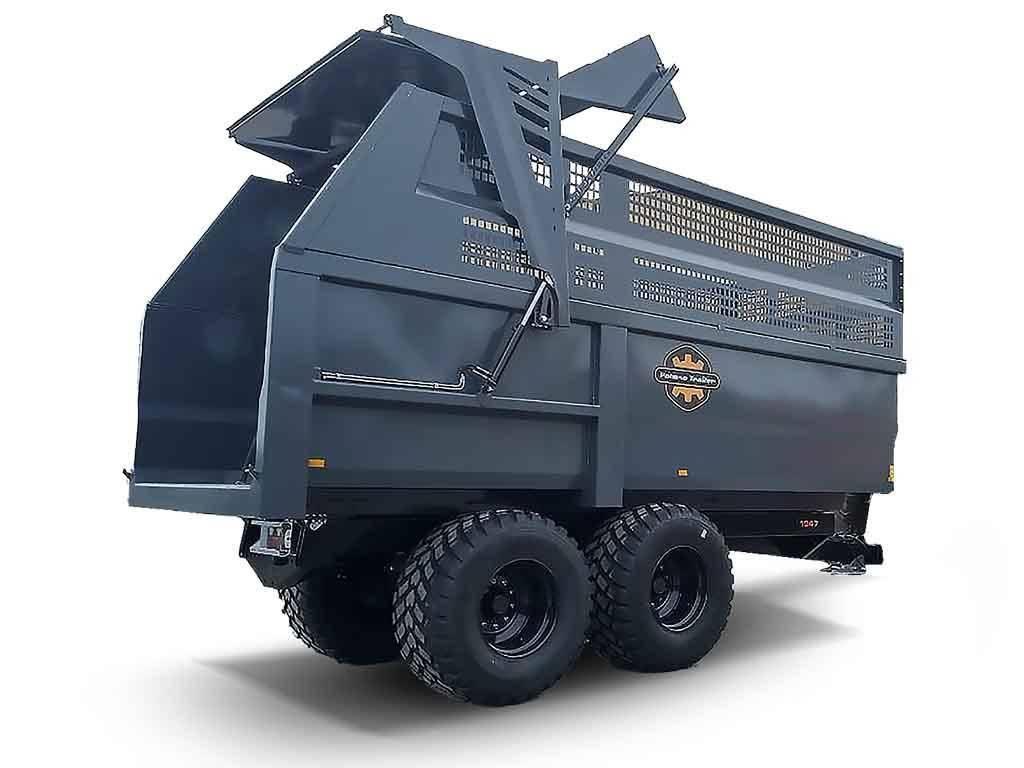 Palmse Trailer Ensilagevagn Mega volym 19 ton 47 kubik NY Kipperaanhangers