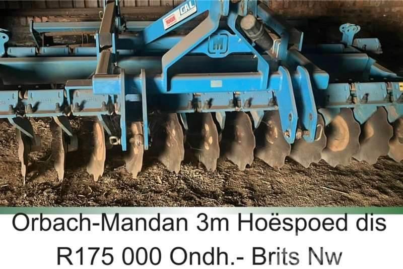  Orbach Agri Mandan - 3m high speed Anders