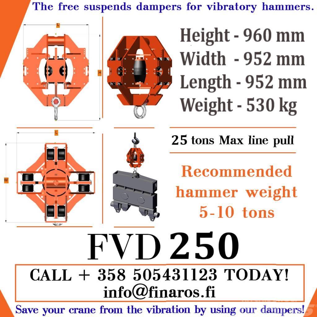 Vibration Damper FVD250 Hydraulische Boorhamer