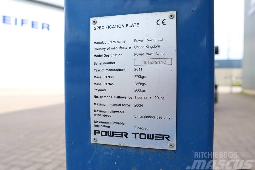 Power TOWER NANO SP Electric, 4.50m Working Height, 200k Knikarmhoogwerkers