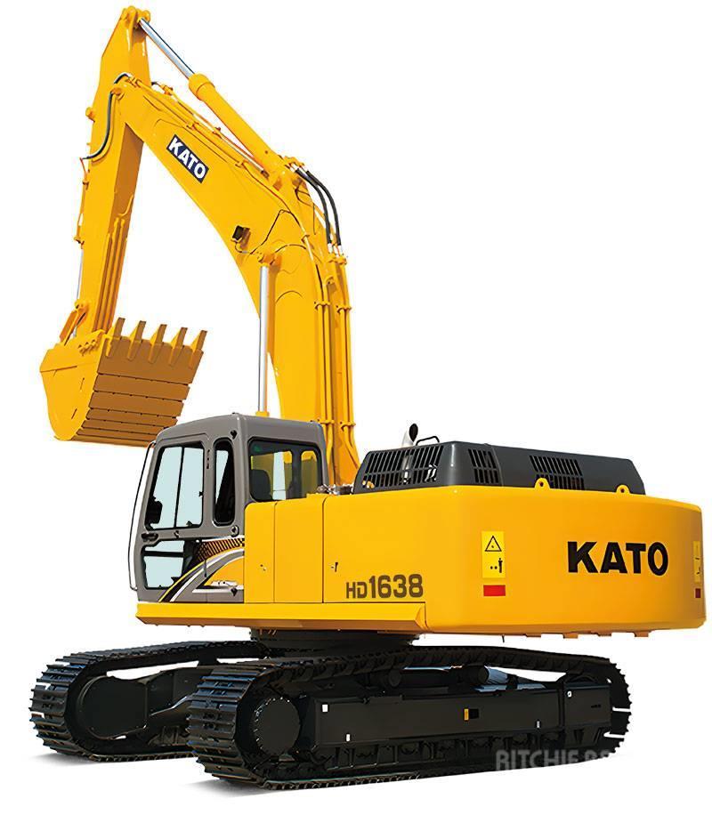 Kato HD1638-R5 Rupsgraafmachines