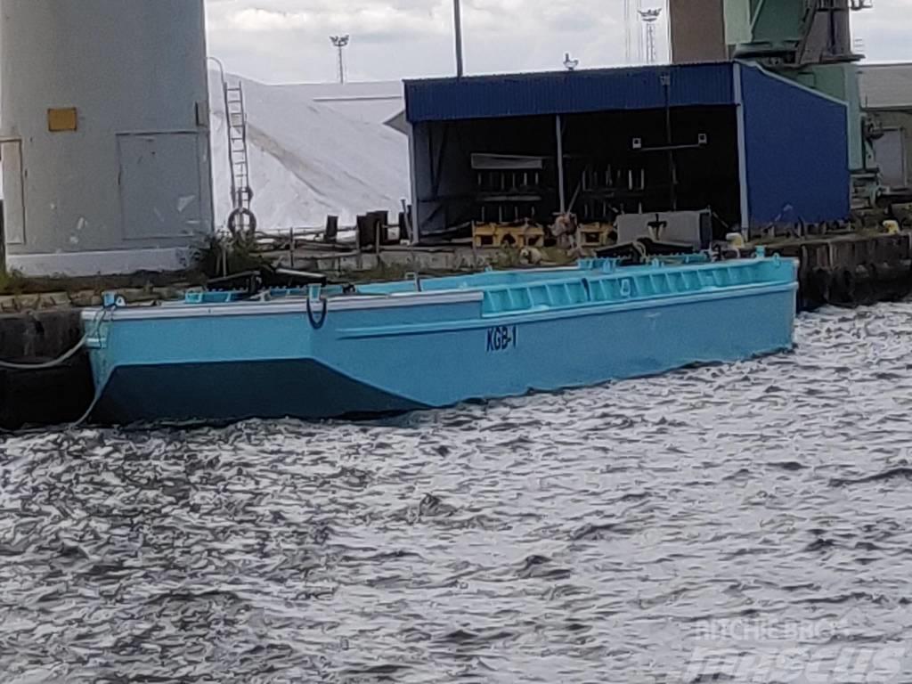  FBP  FB Pontoons Split hopper barge Werkboten en pontons