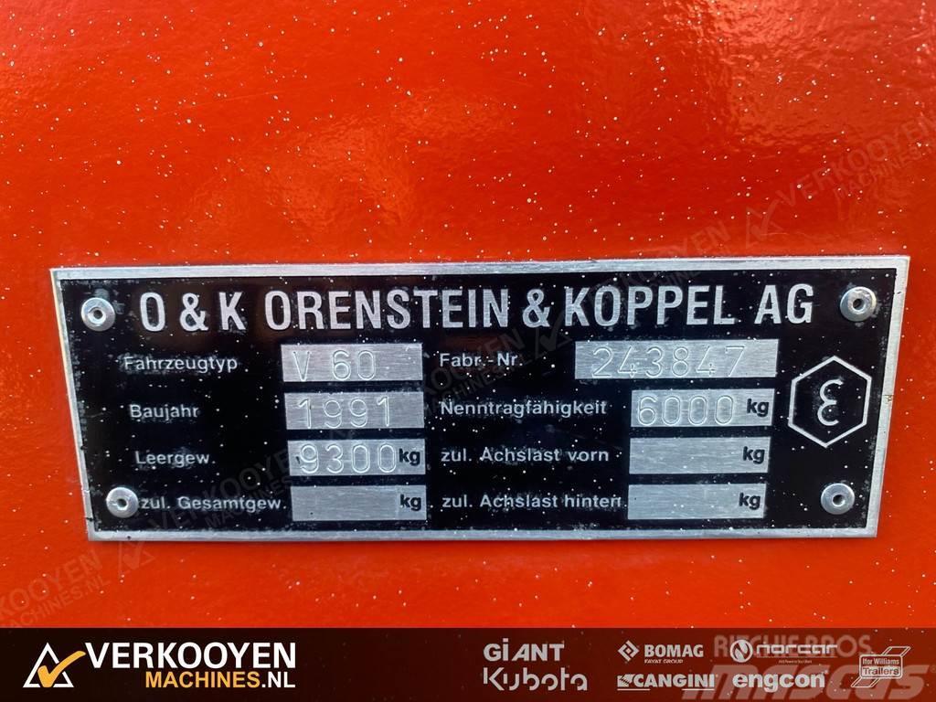 O&K V60 - Forkpositioner + Sideshift Diesel heftrucks