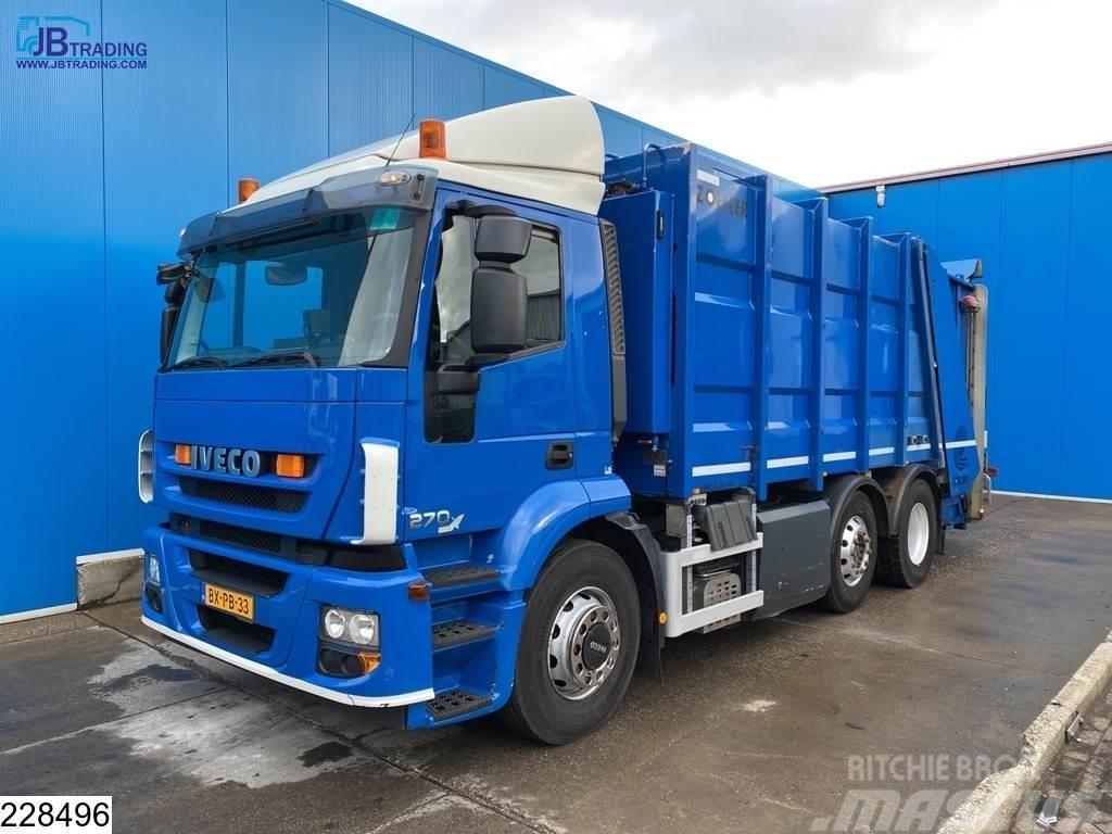Iveco Stralis 270 CNG 6x2, AT, CNG, Zoeller Haller, EURO Vuilniswagens
