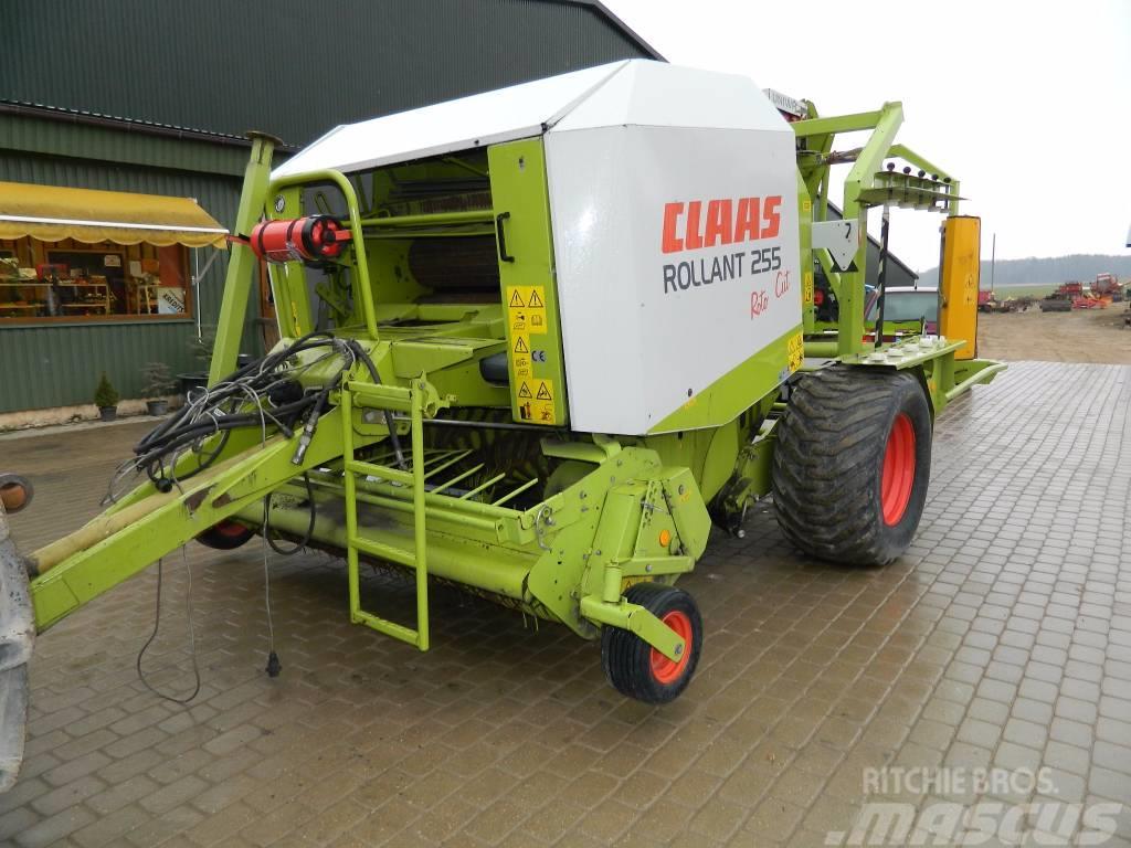 CLAAS Rollant 255 Uniwrap Ronde-balenpersen