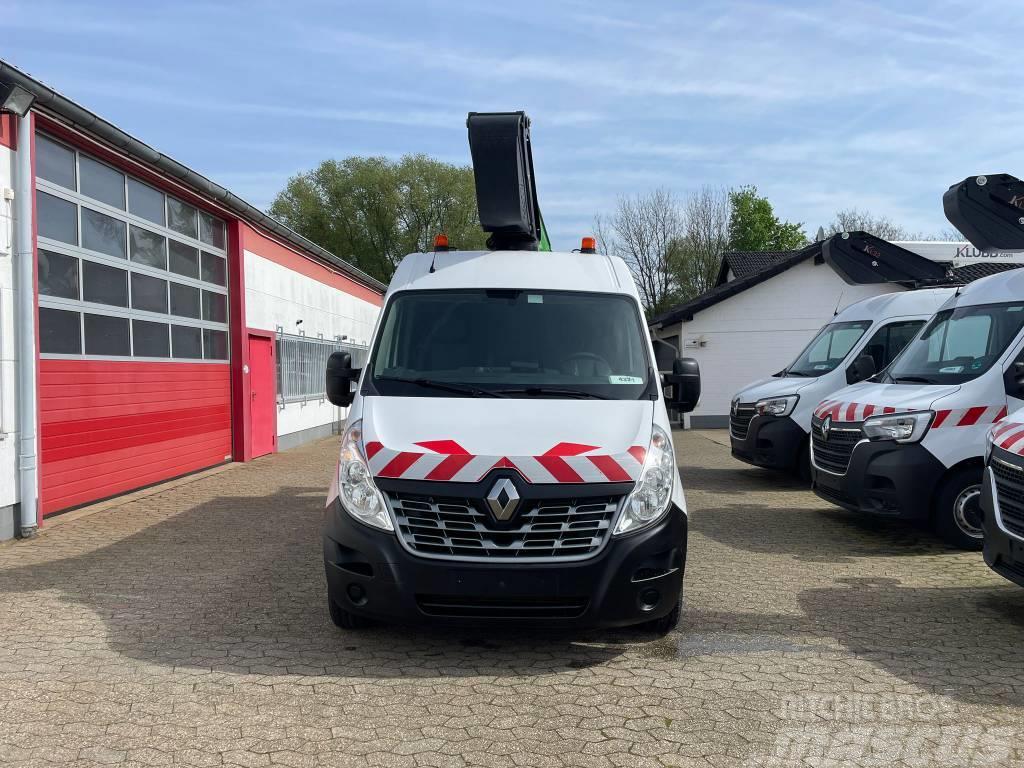 Renault Master Hubarbeitsbühne KLUBB K42P Korb 200kg EURO Auto hoogwerkers