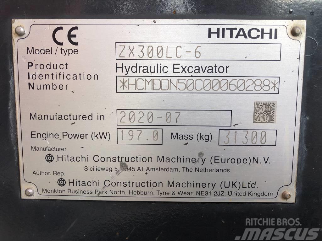 Hitachi ZX 300 LC-6 Rupsgraafmachines