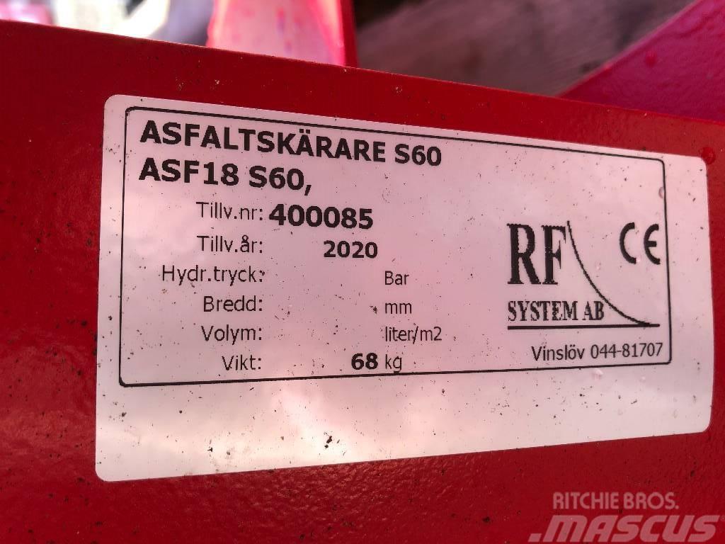 Rf-system RF Asfaltskärare S60 Scharen
