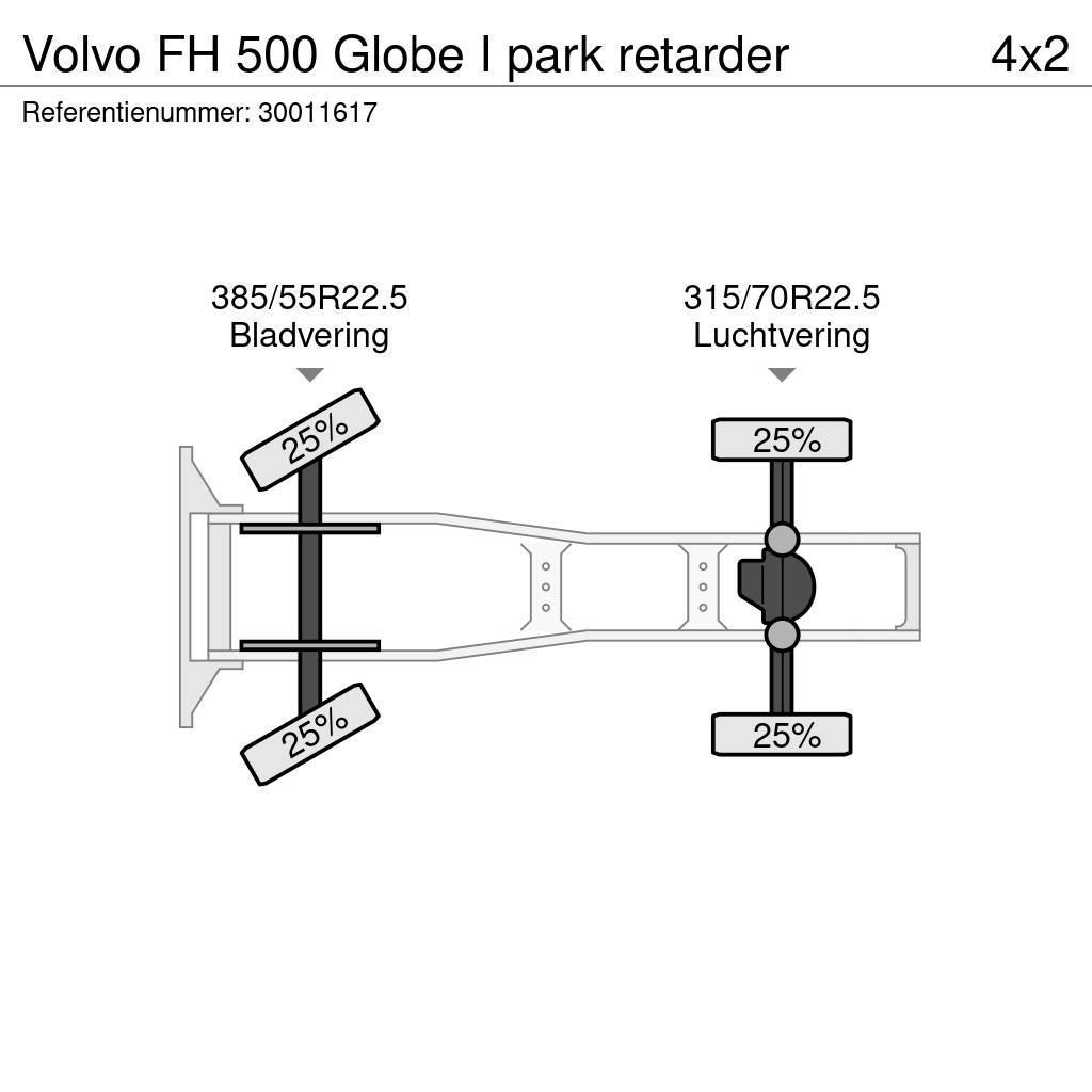 Volvo FH 500 Globe I park retarder Trekkers