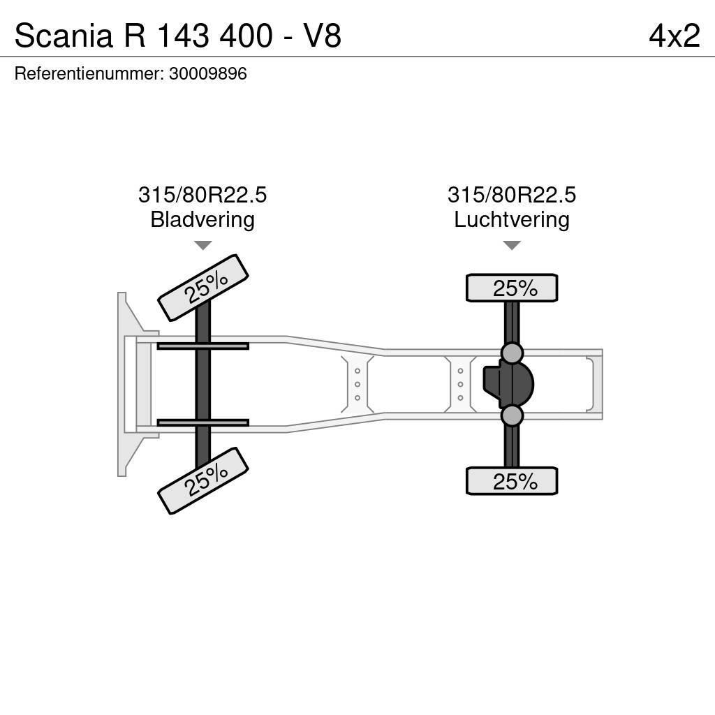Scania R 143 400 - V8 Trekkers