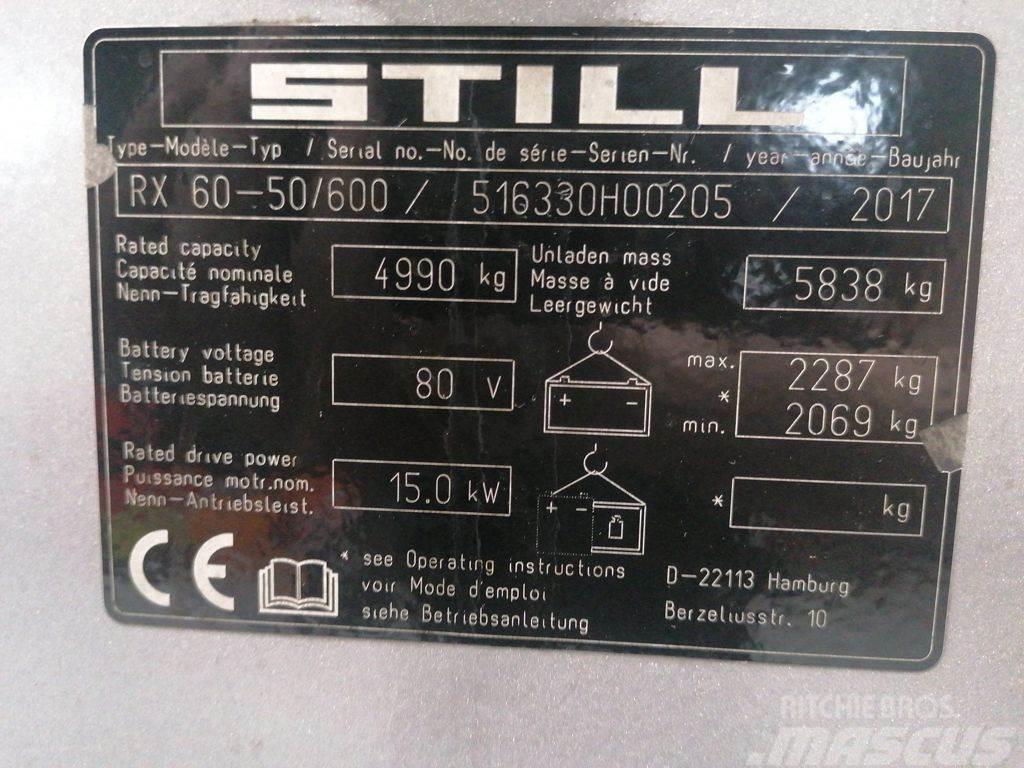 Still RX60-50/600 Elektrische heftrucks