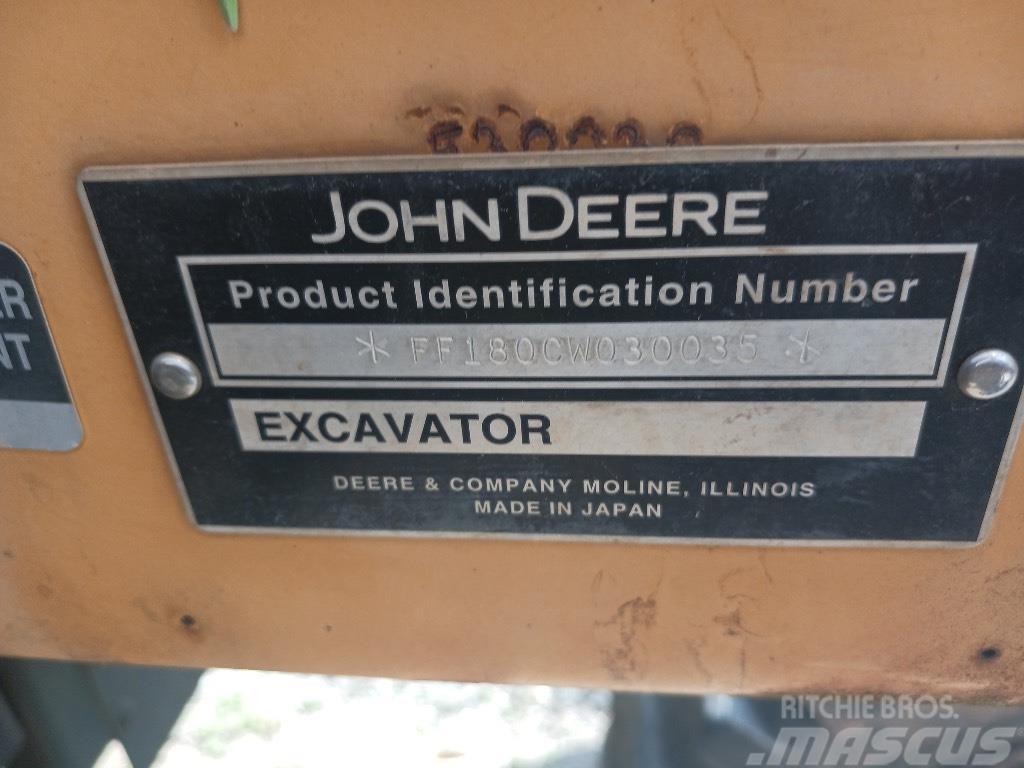 John Deere 180 C Wielgraafmachines