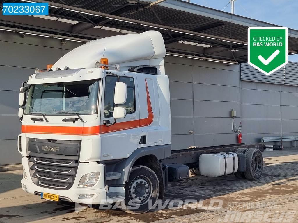 DAF CF 340 4X2 19.5T chassis NL-Truck ACC Euro 6 Chassis met cabine