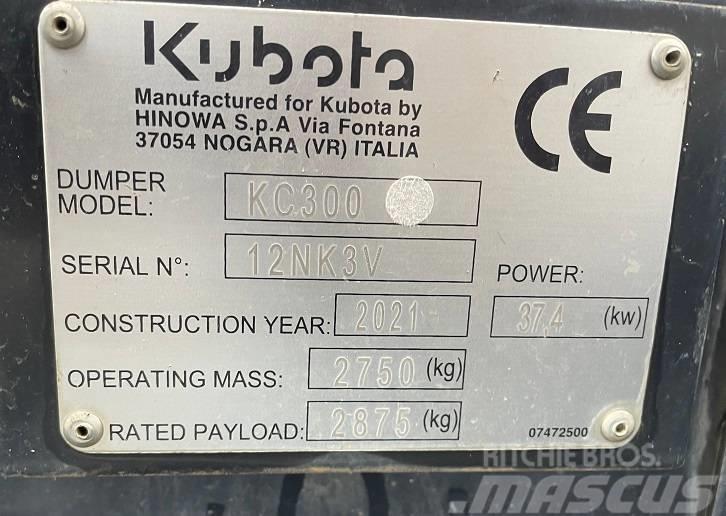 Kubota KC300HR-5 Rupsdumpers
