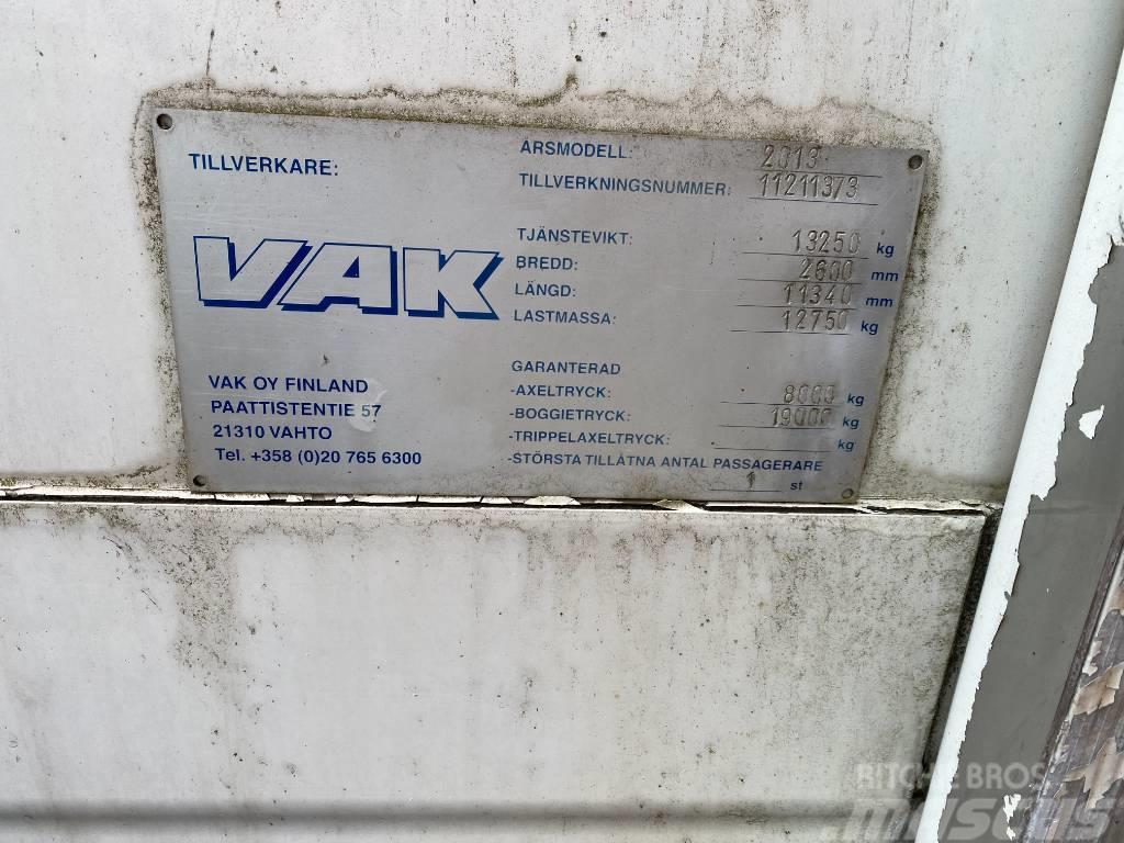VAK Transportskåp Serie 11211373 Opslag containers