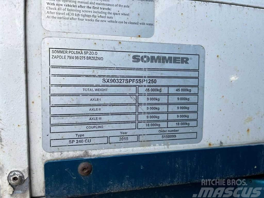 Sommer SP 240 CU BOX L=13595 mm Schuifzeilen