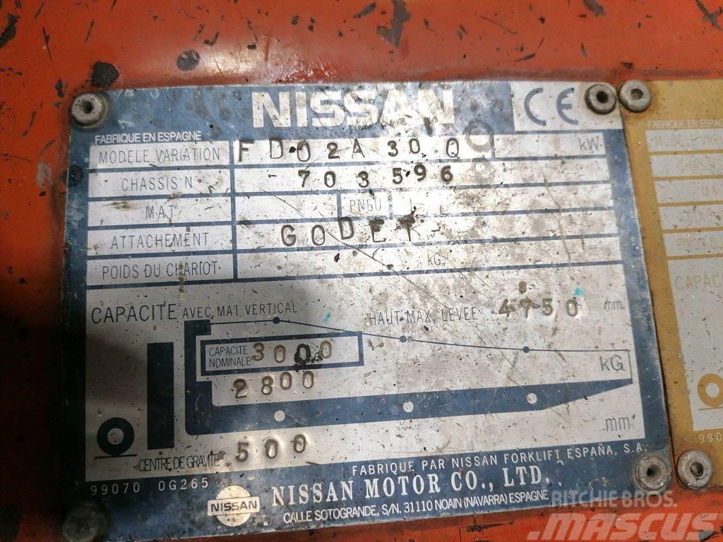 Nissan FGD02A30Q Diesel heftrucks