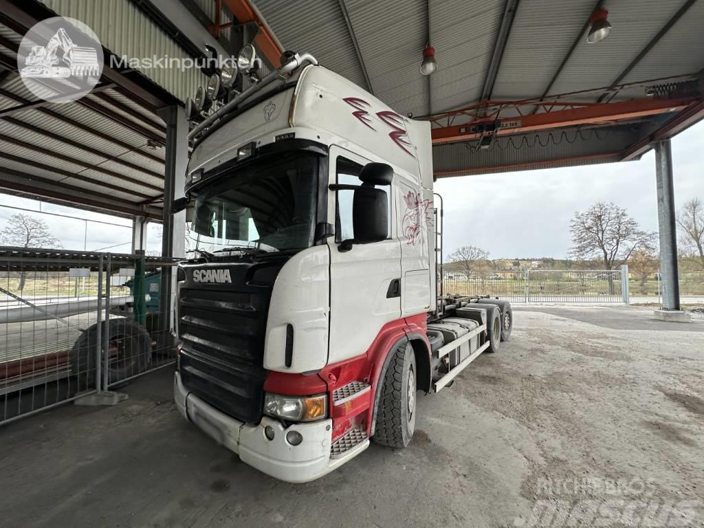 Scania R 480 LB Vrachtwagen met containersysteem