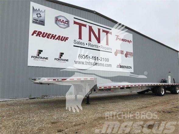 Fontaine New Revolution 53 x 102 all aluminum drop deck rea Low loader-semi-trailers