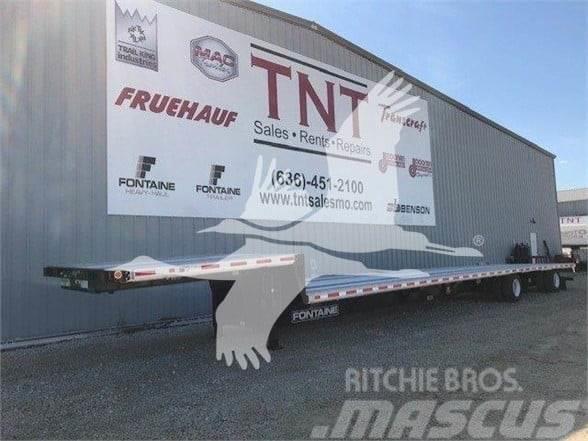 Fontaine (QTY:10) 53' COMBO LOW DECK DROP W/ REAR SLIDER Low loader-semi-trailers