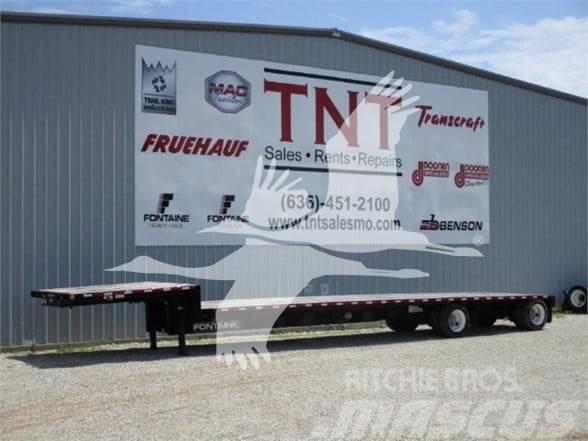 Fontaine (QTY:10) VELOCITY 48' STEEL DROP DECK - WIDESPREAD Low loader-semi-trailers