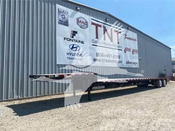 Fontaine (QTY: 25) CLOSED TANDEM ALL STEEL DROP WITH OPTION Low loader-semi-trailers
