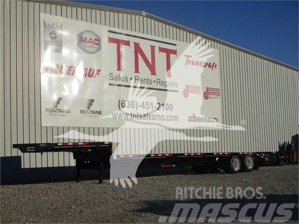 Transcraft (NOW WABASH)[QTY:5] 48' STEEL DROP W/ BEAVERTAIL Low loader-semi-trailers