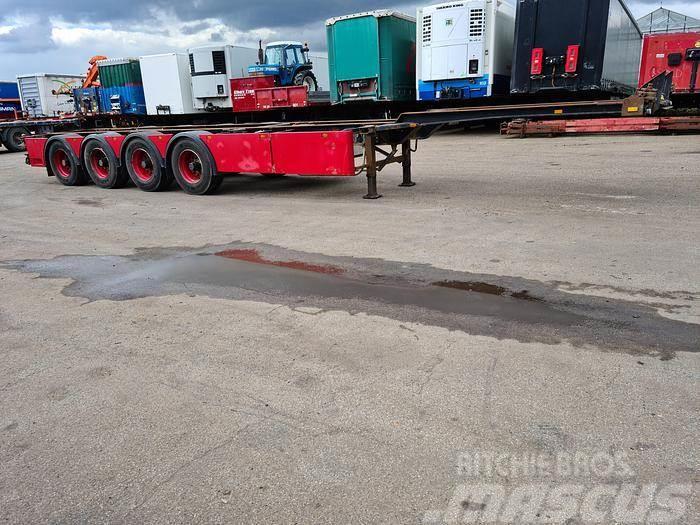 Stevens T76304 | 4 Axle | 40 TONS Containerchassis