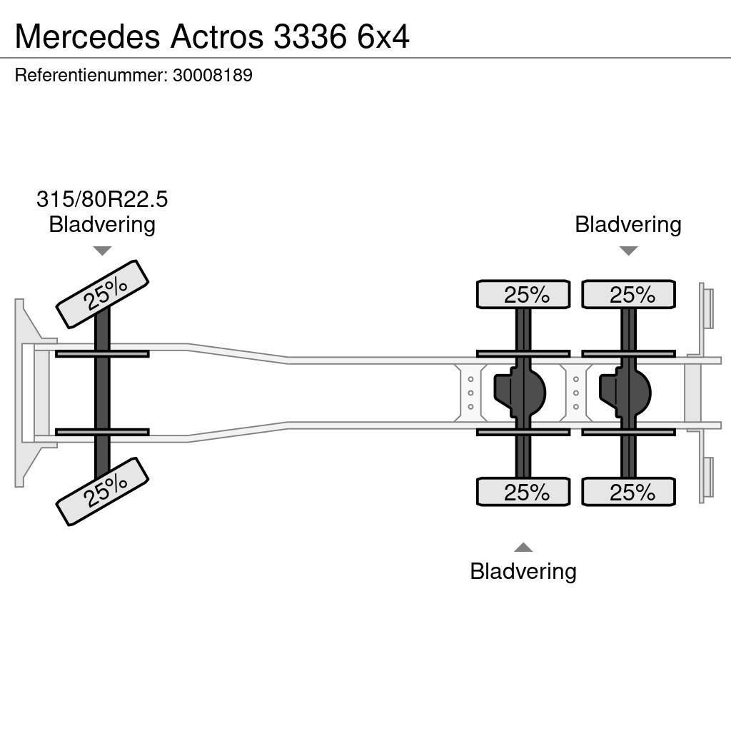Mercedes-Benz Actros 3336 6x4 Kipper