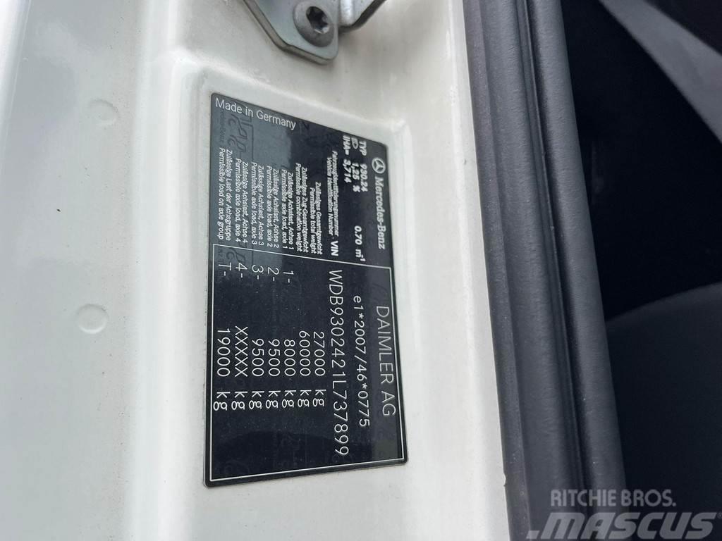 Mercedes-Benz Actros 2655 L 6x4 RETARDER / HUB REDUCTION Koelwagens