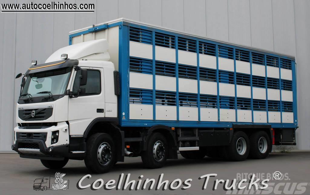 Volvo FMX 420 Dieren transport trucks
