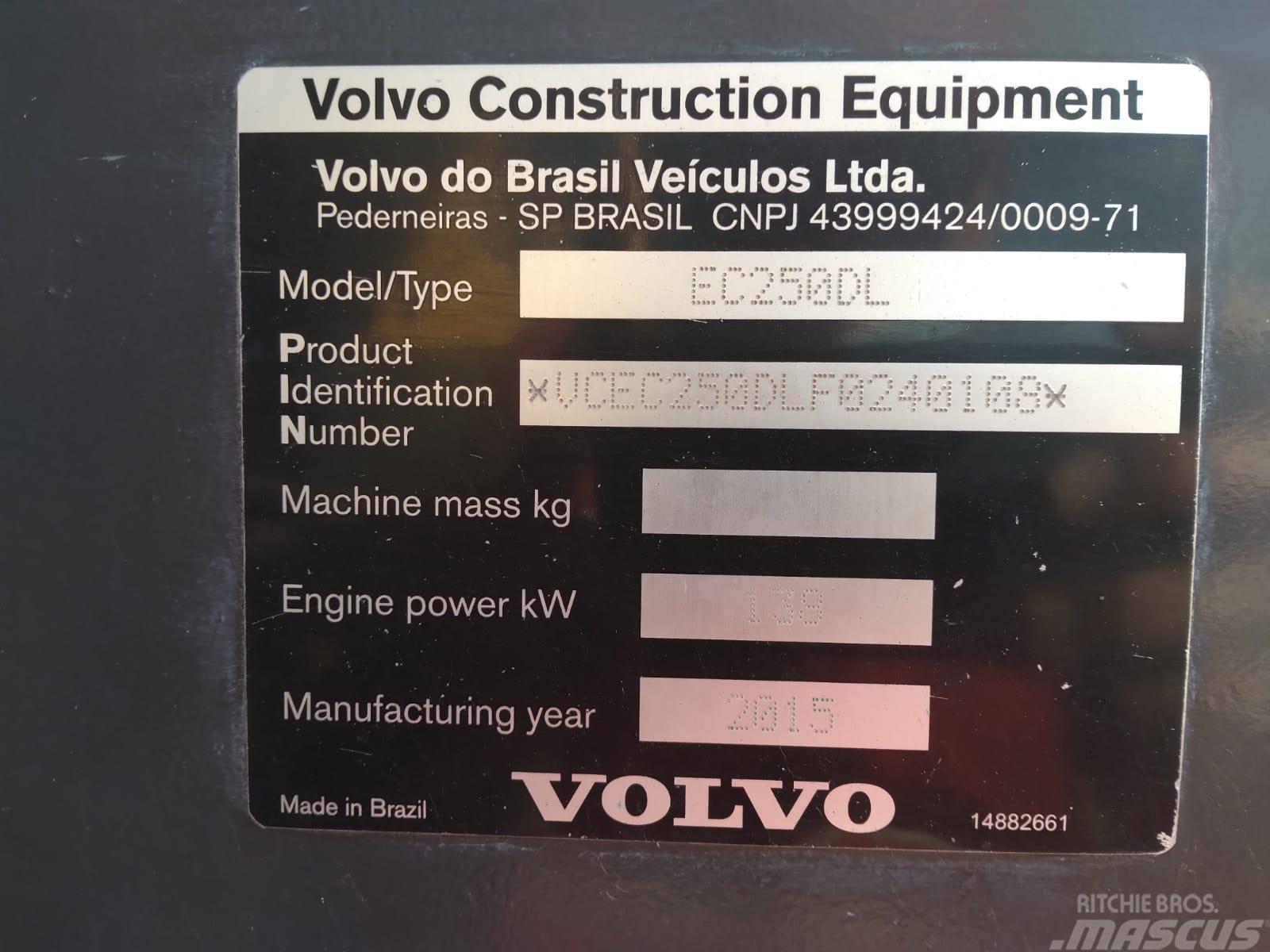 Volvo EC250DL Rupsgraafmachines