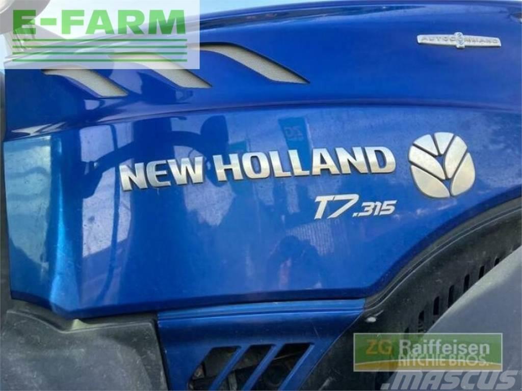 New Holland t 7.315 hd Tractoren