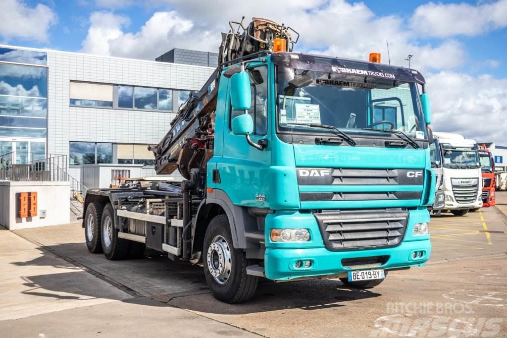 DAF CF 85.410+DIEBOLT 16Ton/m Containerchassis
