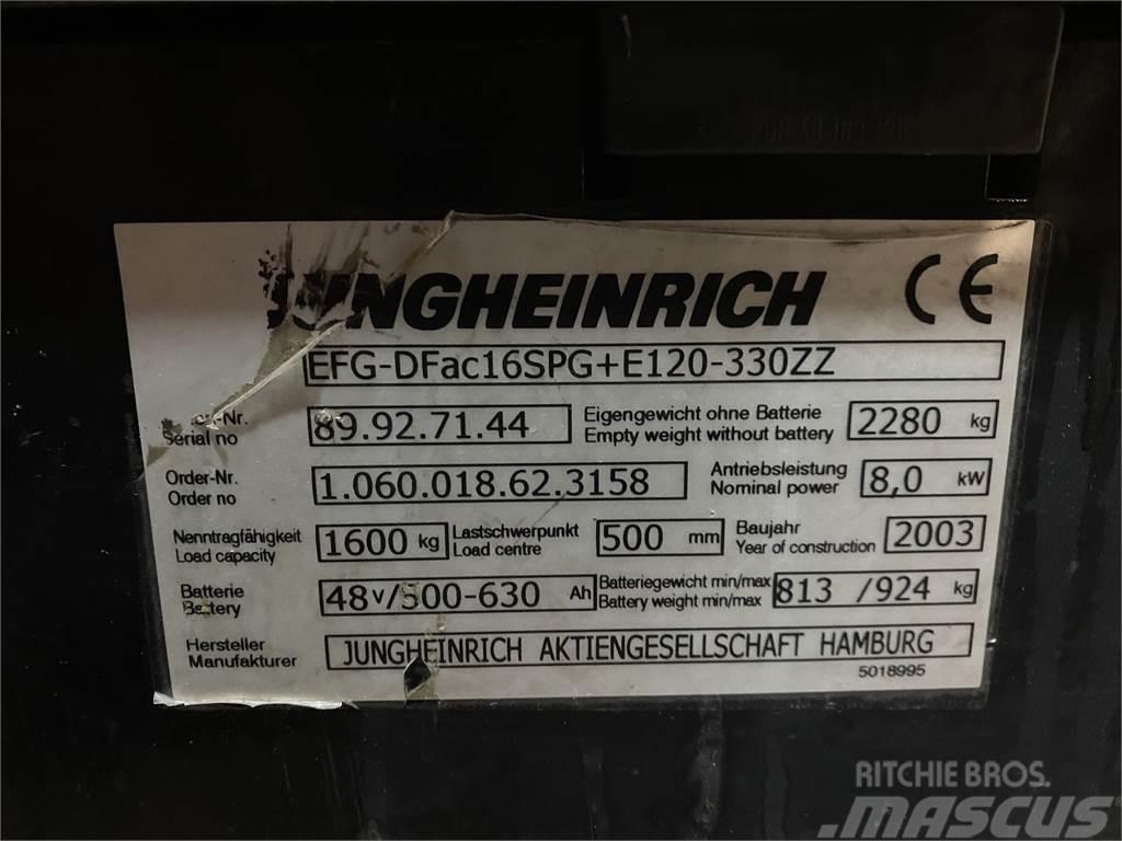 Jungheinrich EFG 16 Elektrische heftrucks
