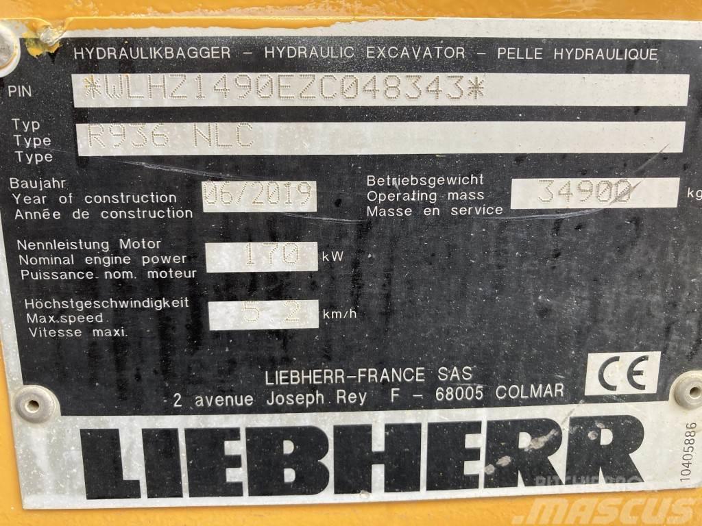 Liebherr R 936 Litronic Rupsgraafmachines
