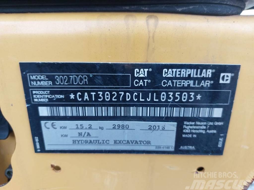 CAT 302.7 D CR Minigraafmachines < 7t