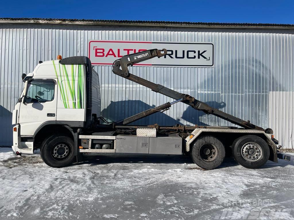 Volvo FM480, 6x2 MULTILIFT Vrachtwagen met containersysteem